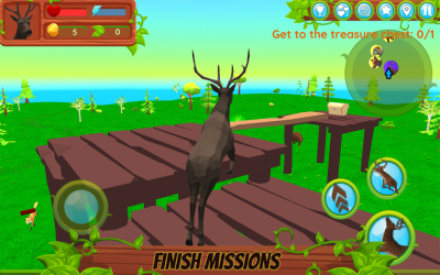 Captura de Pantalla 11 Deer Simulator - Animal Family android