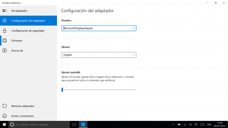 Screenshot 1 Pantalla inalámbrica Microsoft windows