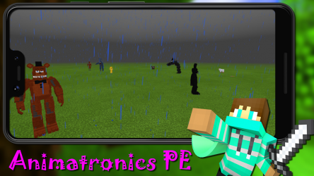 Captura de Pantalla 9 Animatronics Mod for Minecraft android