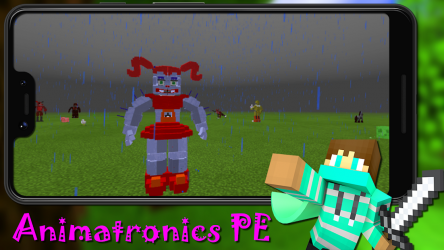 Captura de Pantalla 4 Animatronics Mod for Minecraft android