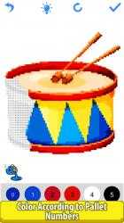 Capture 11 Toys Color By Number - Pixel Art, Sandbox Coloring Gifts windows
