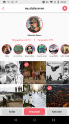 Screenshot 4 InsTake for Instagram - descarga de video y foto android