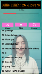 Imágen 4 Billie Eilish Offline 33 songs android