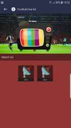 Screenshot 4 FootLive TV football Player : Scores,fixtures android