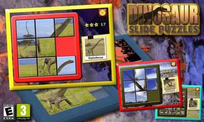 Captura de Pantalla 9 Kids Dinosaur Rex Slide Puzzle windows