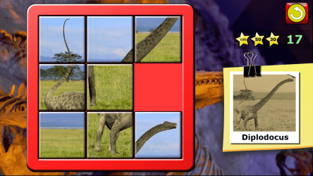 Captura 2 Kids Dinosaur Rex Slide Puzzle windows