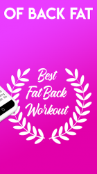 Screenshot 3 Get Rid Of Back Fat - Back Fat Workout For Women android