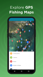 Captura de Pantalla 4 Fishing Spots - Local Fishing Maps & Forecast android