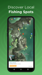 Screenshot 2 Fishing Spots - Local Fishing Maps & Forecast android