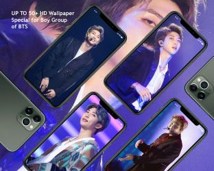 Captura 3 Kim Nam Joon HD Wallpaper of Boy Group BTS-RM KPop android