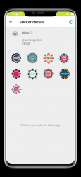 Screenshot 3 Stiker Islami - WAStickerApps android