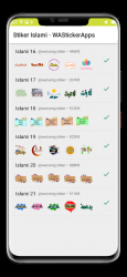 Screenshot 7 Stiker Islami - WAStickerApps android