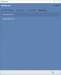 Screenshot 8 Birthday App windows