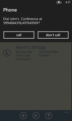Screenshot 4 Conference Calls windows