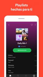 Screenshot 7 Spotify: reproducir música y podcasts favoritos android