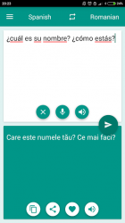 Screenshot 2 Traductor español-rumano android