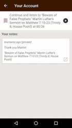 Captura 7 Martin Luther Sermons android
