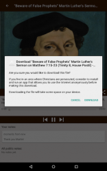 Captura de Pantalla 13 Martin Luther Sermons android