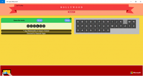 Screenshot 7 Let's play Bollywood windows