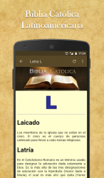 Imágen 9 La Biblia Latinoamericana android