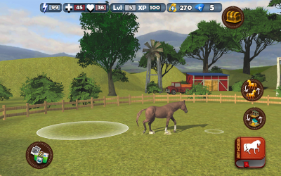Captura de Pantalla 2 Horse Racing World - Show Jumping Stable Simulator android