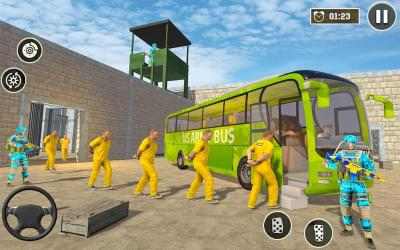 Captura 11 Army Prison Transport Crime Simulator android