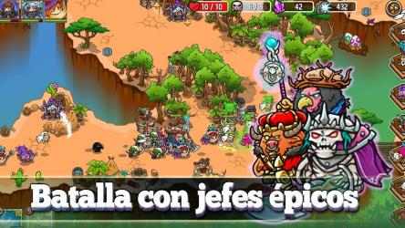 Captura de Pantalla 5 Crazy Defense Heroes: Defensa de torre TD Español android