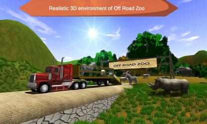 Captura de Pantalla 5 Offroad Animal Transport Truck Driving 3D windows