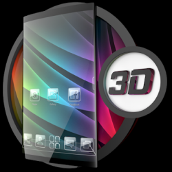 Screenshot 1 Glass theme & glass icon pack + amoled wallpapers android