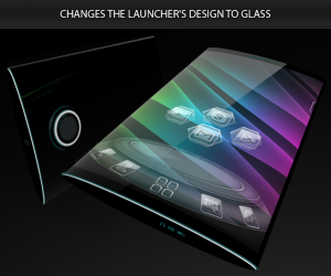 Screenshot 5 Glass theme & glass icon pack + amoled wallpapers android