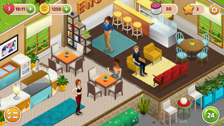 Screenshot 9 Mansion Cafe: Renovation Story android