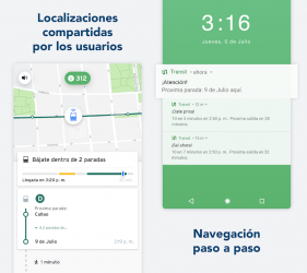 Captura de Pantalla 6 Transit • Horarios de bus y metro en tiempo real android