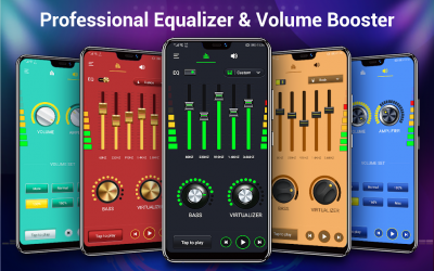 Screenshot 10 Amplificador de volumen: ecualizador de música android