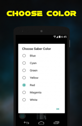 Screenshot 4 LightSaber: simulador de sable android