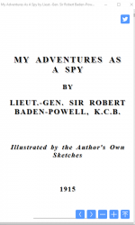 Imágen 13 My Adventures As A Spy by Lieut.-Gen. Sir Robert Baden-Powell, K.C.B. windows