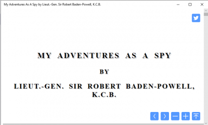 Imágen 10 My Adventures As A Spy by Lieut.-Gen. Sir Robert Baden-Powell, K.C.B. windows