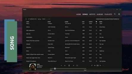 Captura de Pantalla 2 Melosik - Music Player for Windows windows