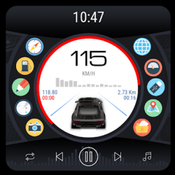 Screenshot 1 Curve - theme for CarWebGuru launcher android