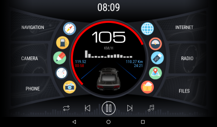Image 4 Curve - theme for CarWebGuru launcher android