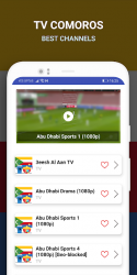 Screenshot 4 TV Comoros Live Chromecast android