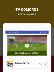 Screenshot 8 TV Comoros Live Chromecast android