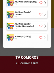 Captura de Pantalla 13 TV Comoros Live Chromecast android