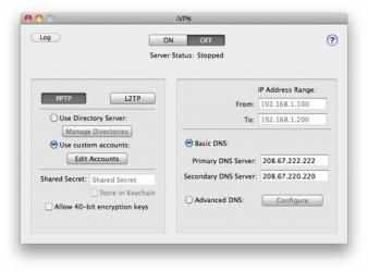 Screenshot 1 iVPN mac