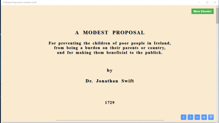 Captura de Pantalla 5 A Modest Proposal by Jonathan Swift windows
