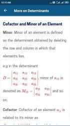 Captura 4 Matrices and Determinants android