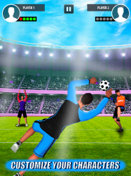 Captura 10 Street Soccer Kicks: Football Kicks Strike Game android