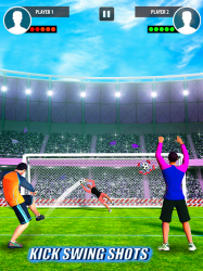 Captura de Pantalla 14 Street Soccer Kicks: Football Kicks Strike Game android