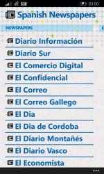 Captura 3 Spanish Newspapers windows