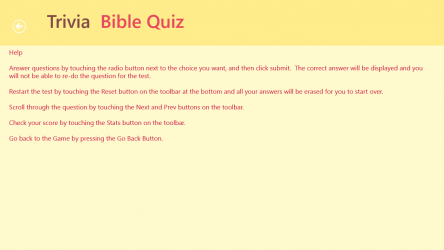 Screenshot 3 Trivia Bible Quiz windows