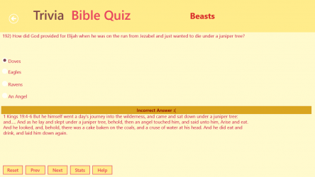 Screenshot 5 Trivia Bible Quiz windows
